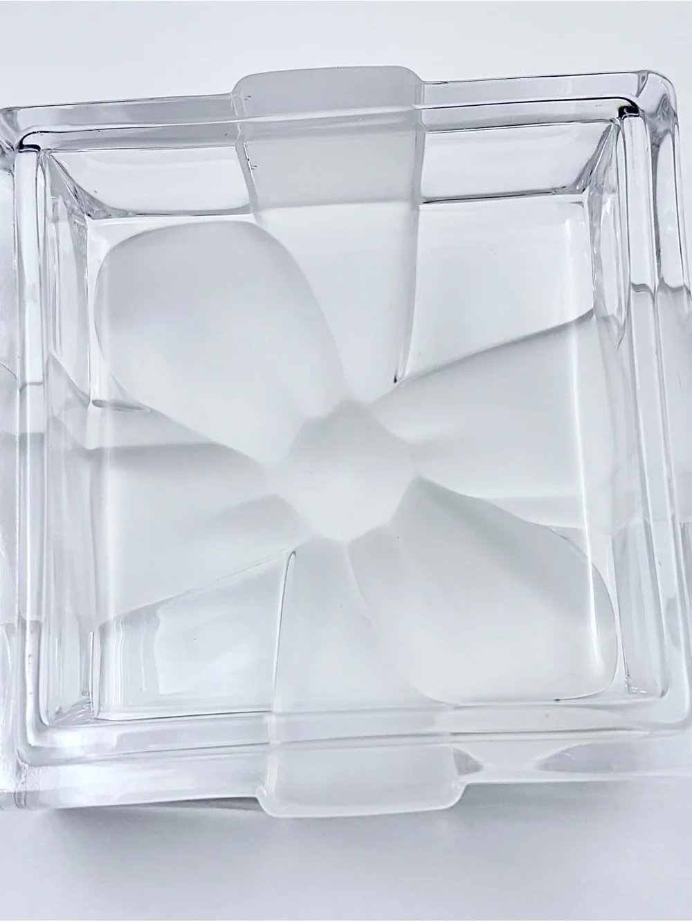 Tiffany & Co Crystal Gift Trinket Box